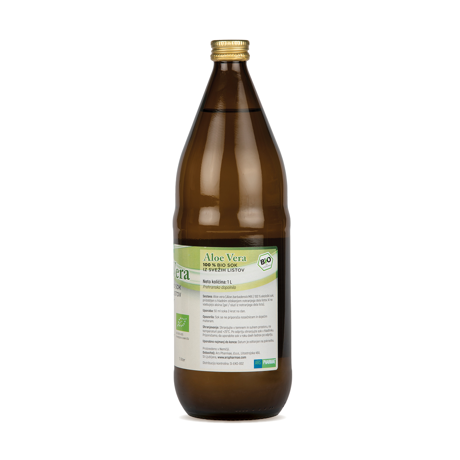 ALOE VERA, 100-odstotni bio sok, 1 l - Prehrana