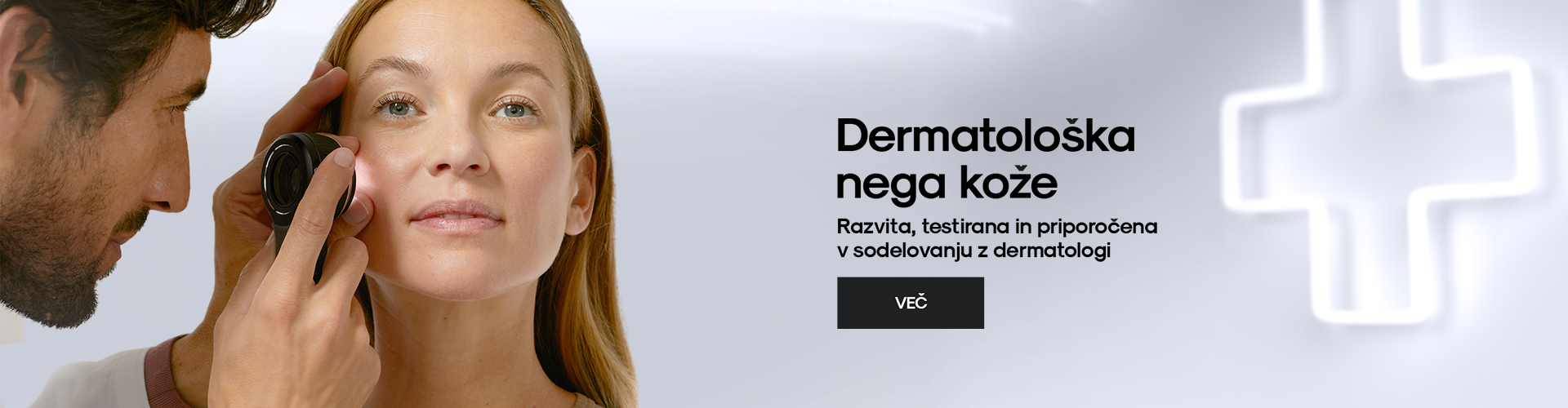 dermokozmetika in dermatološka nega kože, razvita, testirana in priporočena v sodelovanju z dermatologi