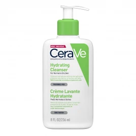CeraVe vlažilna čistilna emulzija za normalno do suho kožo, 236 ml