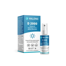 Valens, D 2000 ustno pršilo, 25 ml