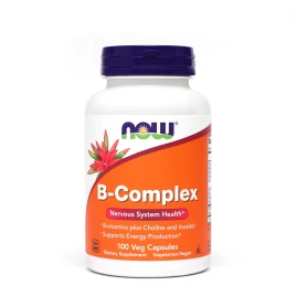 NOW, B kompleks, 100 kapsul