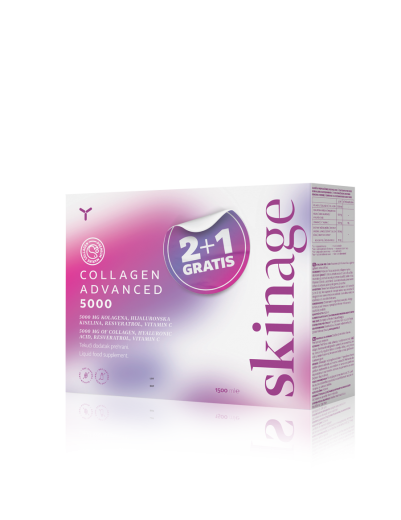 Yasenka, Skinage Collagen Advanced, 500 ml, 2+1 gratis