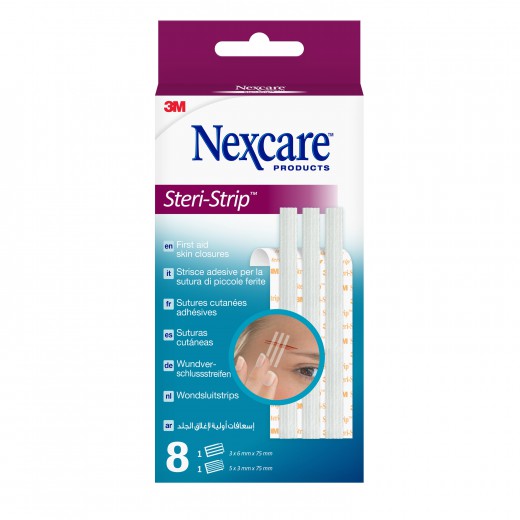 Nexcare™, Steri-Strip™ trakovi za brezšivno zapiranje ran