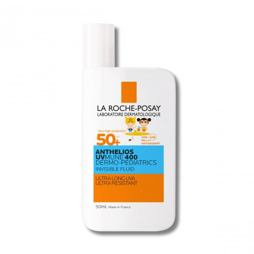 La Roche-Posay, ANTHELIOS UVMUNE 400 DERMO - PEDIATRICS Nevidni fluid za zaščito pred soncem za otroke SPF50+, 50 ml