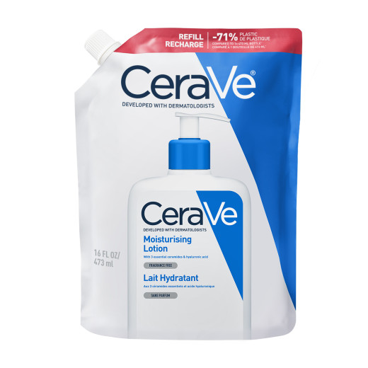 CeraVe, VLAŽILNI LOSJON za suho in zelo suho kožo REFILL, 473 ml