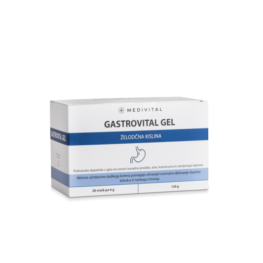 Medivital, Gastrovital gel, 20 vrečk