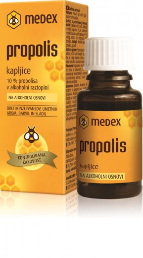 Medex, propolis na alkoholni osnovi, kapljice, 15 ml