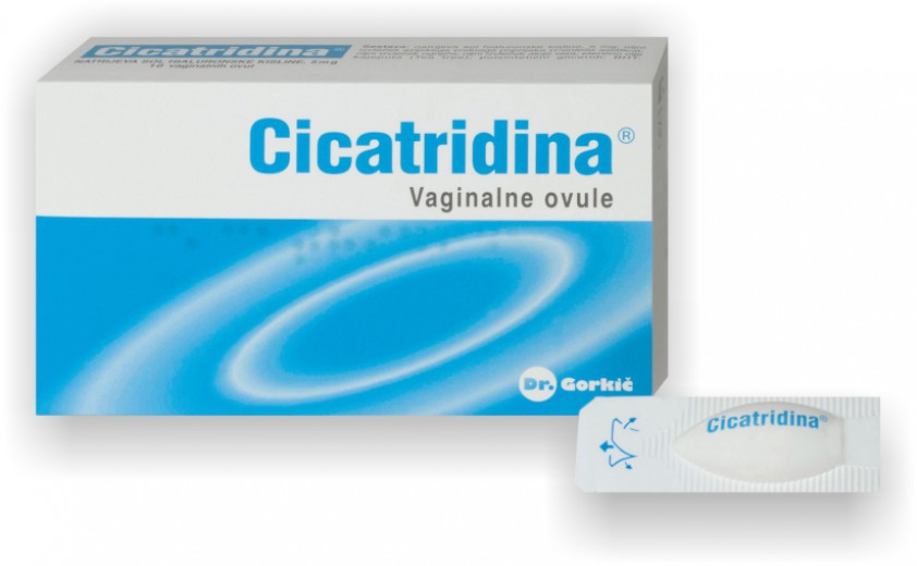 Vaginalne ovule Cicatridina, 10 x 2 g