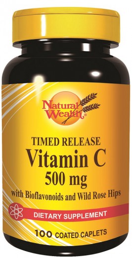 Natural Wealth, vitamin C s podaljšanim sproščanjem, 100 tablet