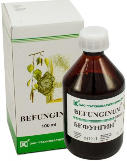 Befungin®, vodni ekstrakt sibirske čage, 100 ml