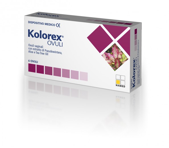 Vaginalne svečke Kolorex, 6 ovul