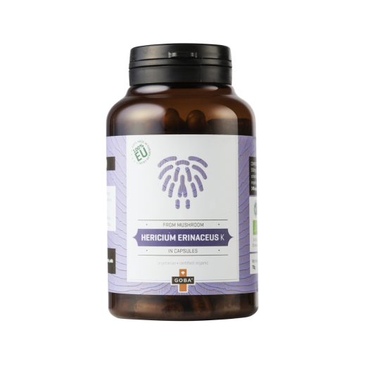 Goba®, resasti bradovec (Hericium erinaceus), 140 kapsul