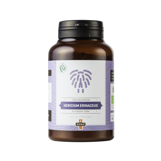 Goba®, Resasti bradovec (Hericium erinaceus), 100 g, v prahu