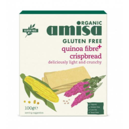 Bio krekerji s kvinojo Amisa, 100 g 