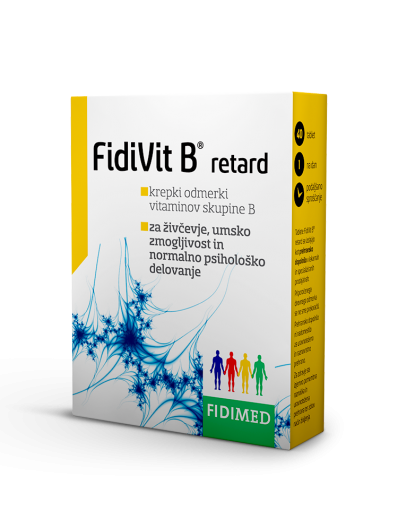 Fidimed, FidiVit B retard, 40 kapsul