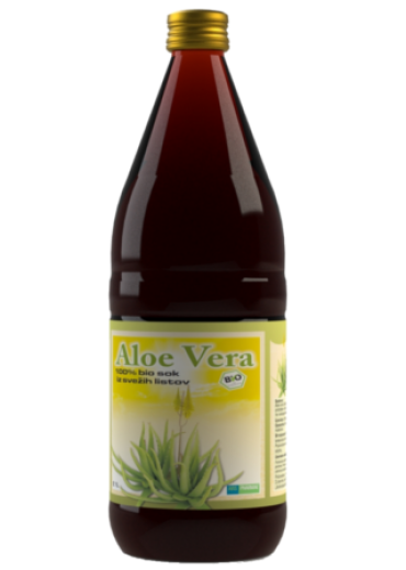 Aloe vera 100-odstotni bio sok, 1 l