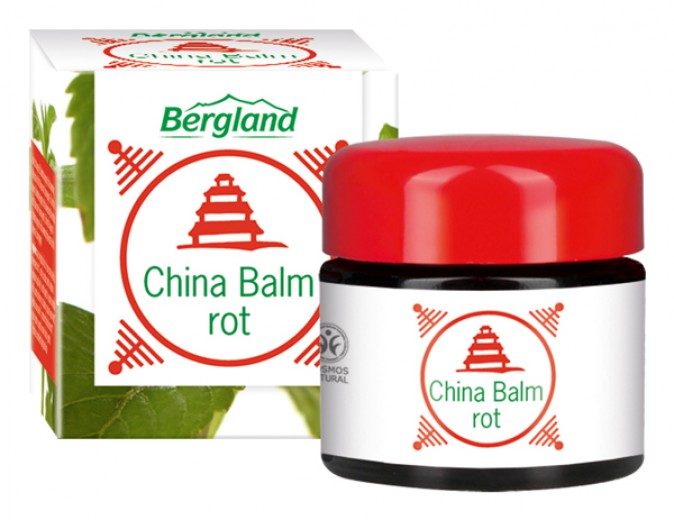 Kitajsko mazilo CHINA BALZAM rdeč Bergland, 20 ml