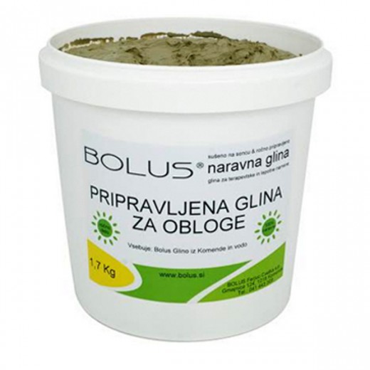 Bolus pripravljena glina za obloge, 1,7 kg