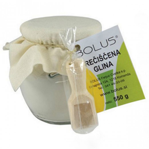 Bolus prečiščena glina, 550 g