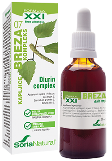 Soria Natural, breza kompleks XXI kapljice, 50 ml