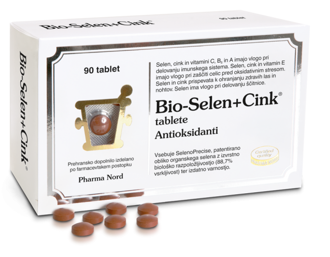 Pharma Nord, Bio-Selen+Cink, 90 tablet