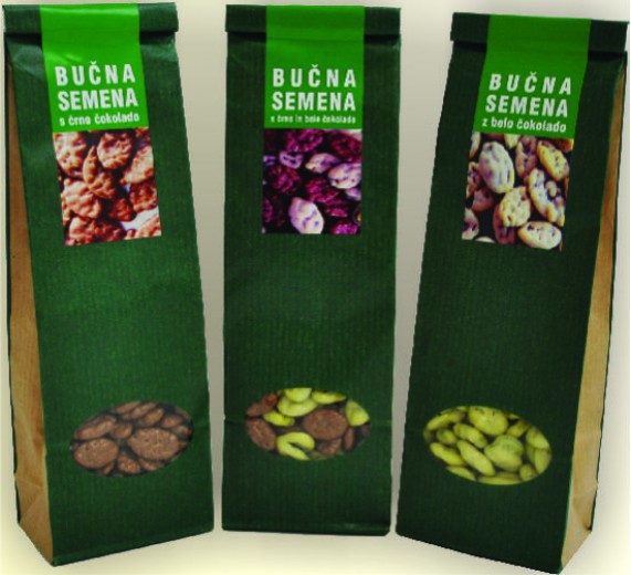 Bučna semena s čokolado Kolarič, 100 g