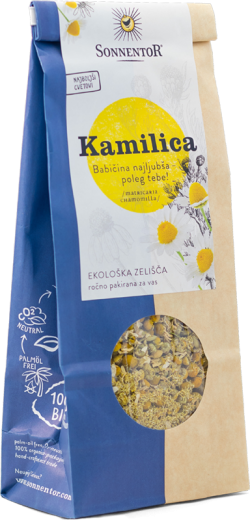 Bio čaj kamilica Sonnentor, 50 g