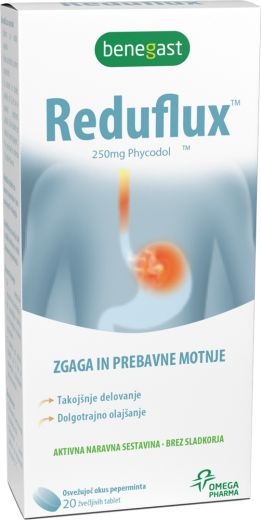 Benegast, reduflux, 20 tablet