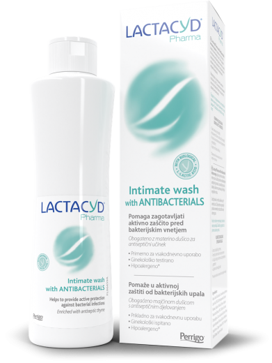 Lactacyd pharma with Antibacterials intimna nega, 250 ml