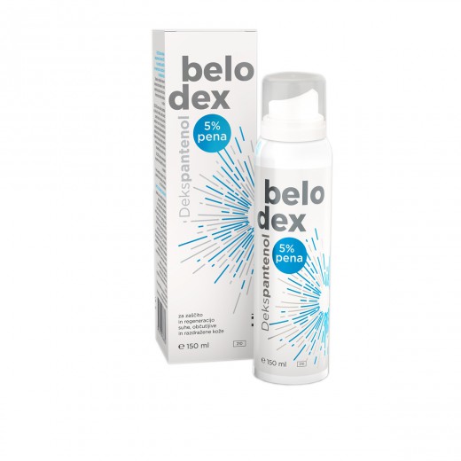 Belodex 5 % pena, 150 ml