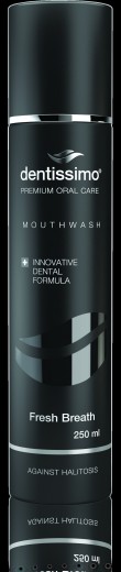 Ustna voda za svež zadah Dentissimo, 250 ml 