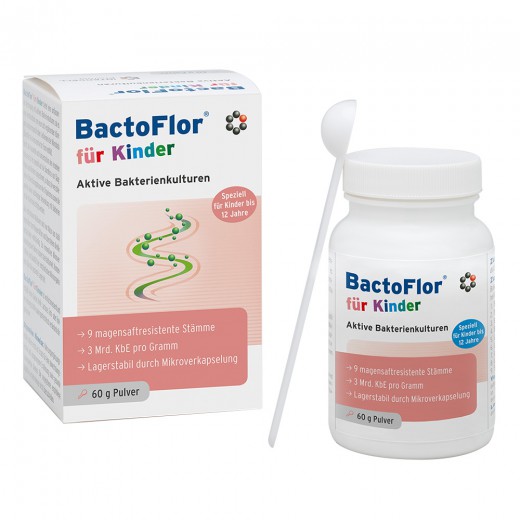 Intercell Pharma, BactoFlor za otroke do 12 let, 60 g