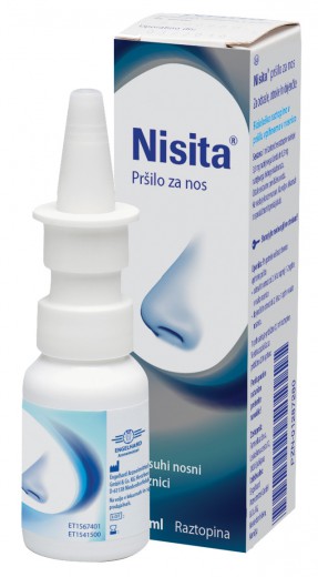 Raztopina v pršilu Nisita, 20 ml