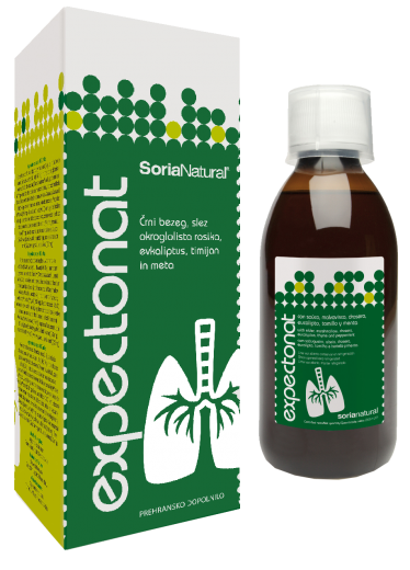 Soria Natural, Expectonat z drosero za dihala, 250 ml