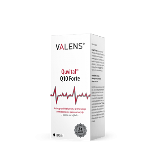 Valens, Quvital Q10 forte, 180 ml