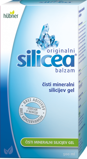 Silicea, hübner balzam z biotinom, 500 ml