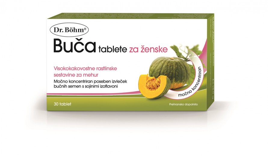 Dr. Böhm, buča tablete za ženske, 30 tablet