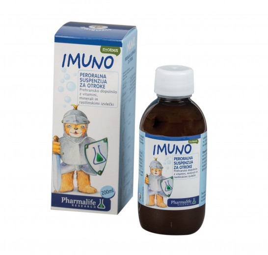 Pharmalife Research, fitobimbi imuno, peroralna suspenzija, 200 ml