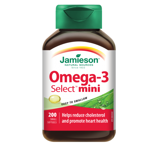 Jamieson, omega - 3, select mini, 200 kapsul