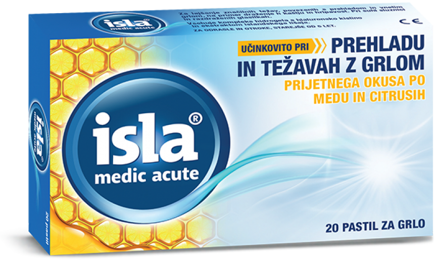 ISLA MEDIC ACUTE PASTILE 20X