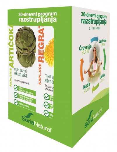 Soria Natural, paket za 30 dnevno razstrupljanje