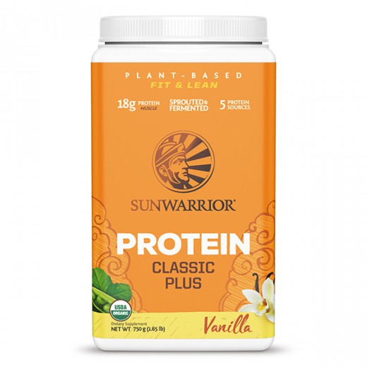 Proteini Sunwarrior Classic Plus vanilija 750g