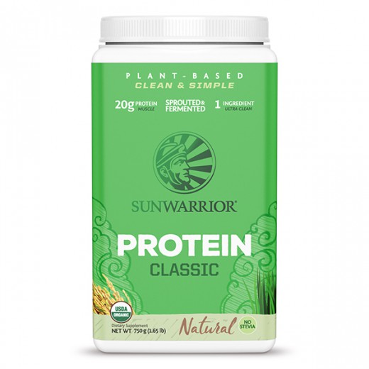 Proteini Sunwarrior Classic Natural, 750 g
