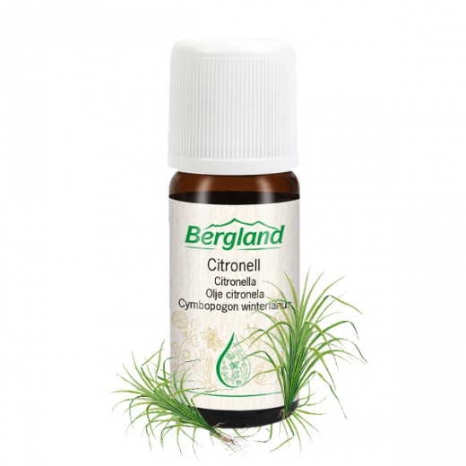 Eterično olje CITRONELA Bergland, 10 ml