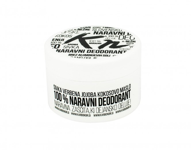 Naravni deodorant sivka/verbena Karbonoir, 50 ml