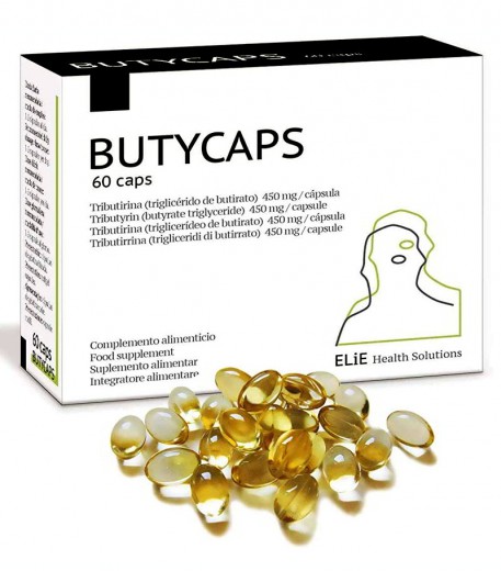 Butycaps Tributirin (butirat), 60 kapsul