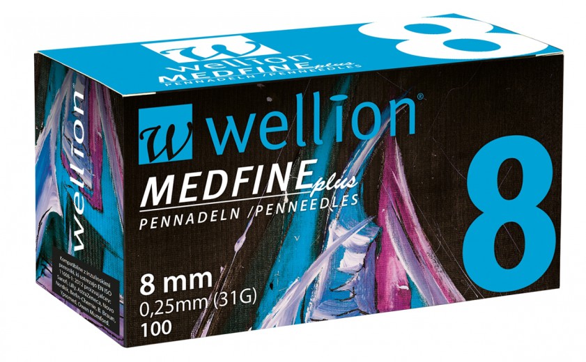 WELLION MEDFINE PLUS IGLE ZA MEHANSKI INJEKTOR 8MM