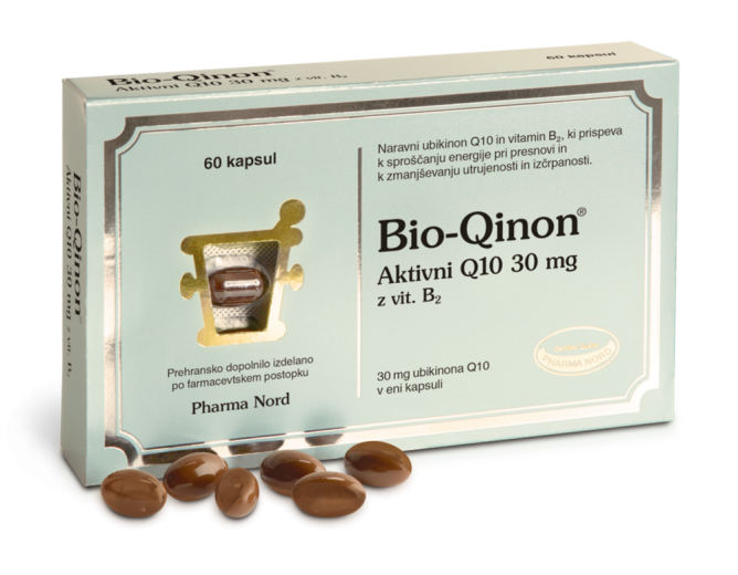 Pharma Nord, Bio - Qinon aktivni Q10 - vitamin C, 60 kapsul