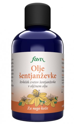 Olje šentjanževke, Favn, 100 ml 