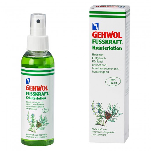 Gehwol Fusskraft zeliščni losjon, 150 ml